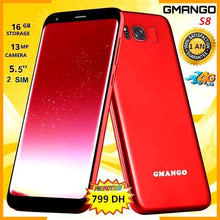 Charger l'image dans la galerie, GMANGO S8- 16Go  - 2Go Ram - 4G -2Sim - 1 an de garanti