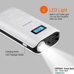 Charger l&#39;image dans la galerie, Konfulon Power Bank 10000mah Chargeur portable Double USB charge Rapide Ecran LCD