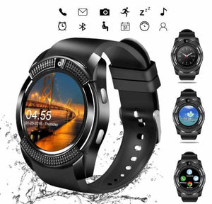 Smart WATCH V8- telephone + montre  التوصيل بالمجان اليوم فقط