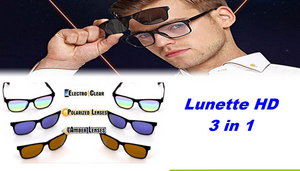 Magic Vision Lunettes Magnétiques 3 en 1