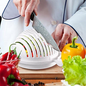 "Salad Cutter Bowl" préparation de salades en une minute