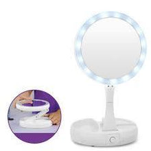 Charger l&#39;image dans la galerie, Miroir De Maquillage LED Avec Ventilateur